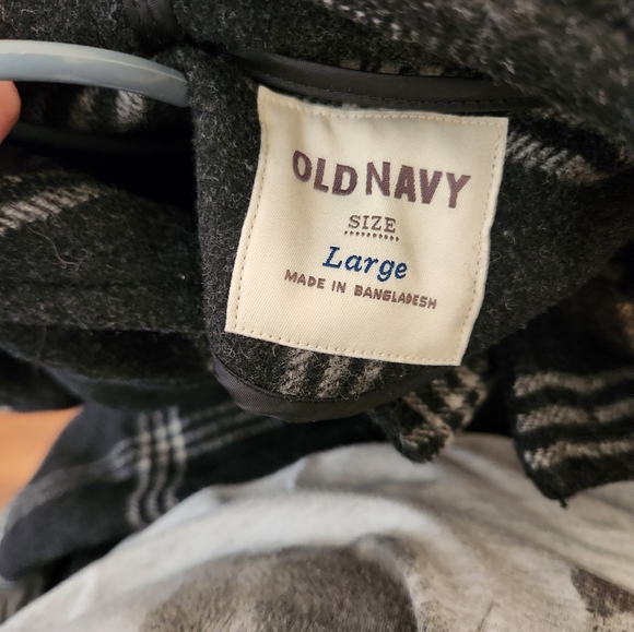 Old Navy wool toggle coat - Picture 3 of 3